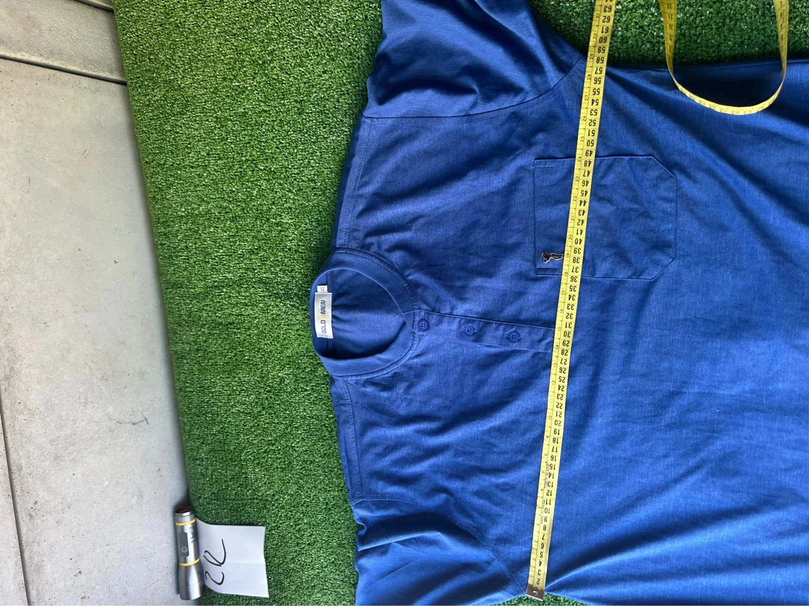 Polo azul marinho Gold Men – photo 9